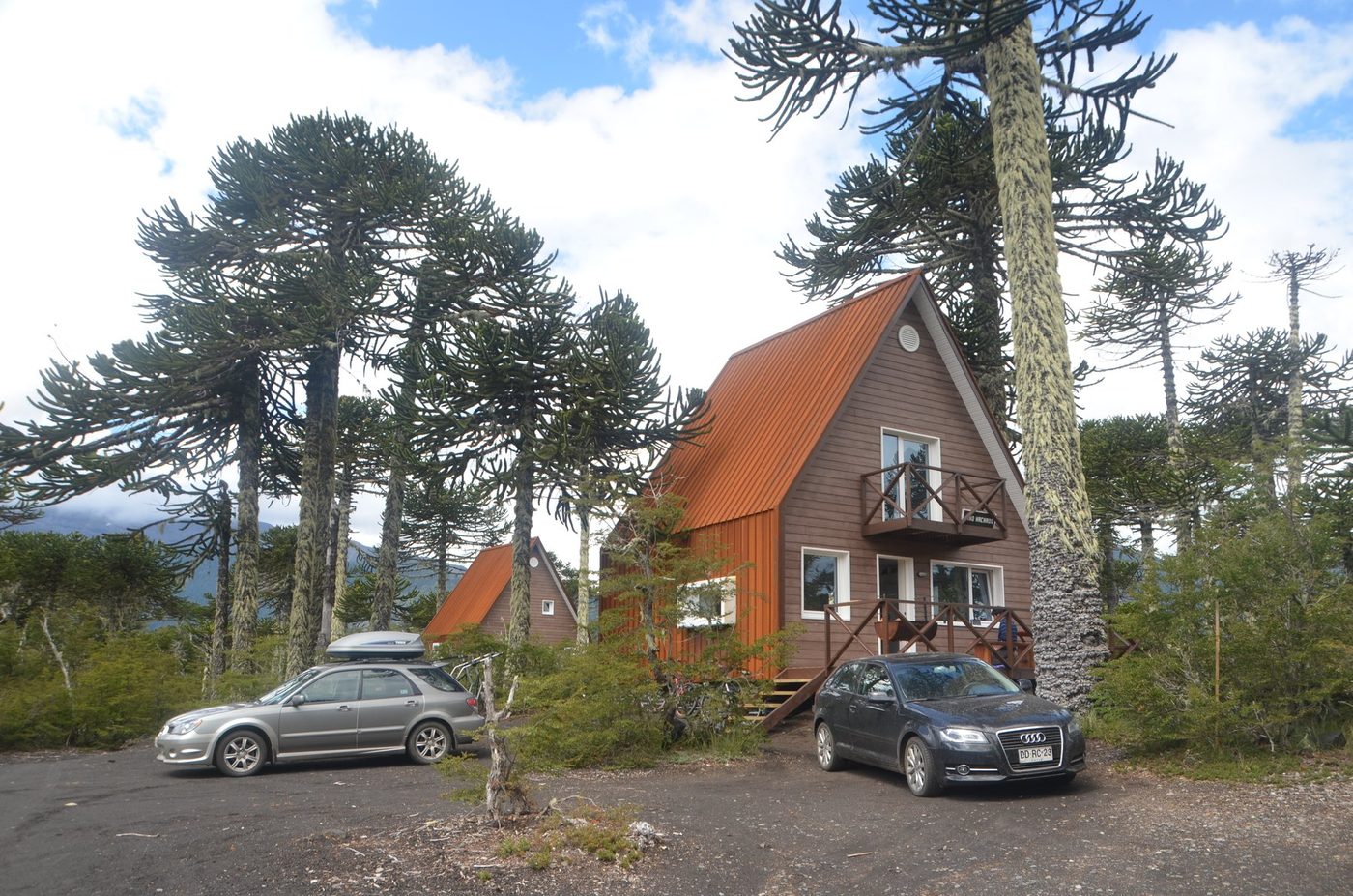 Cabañas Araucanía, vista del conjunto